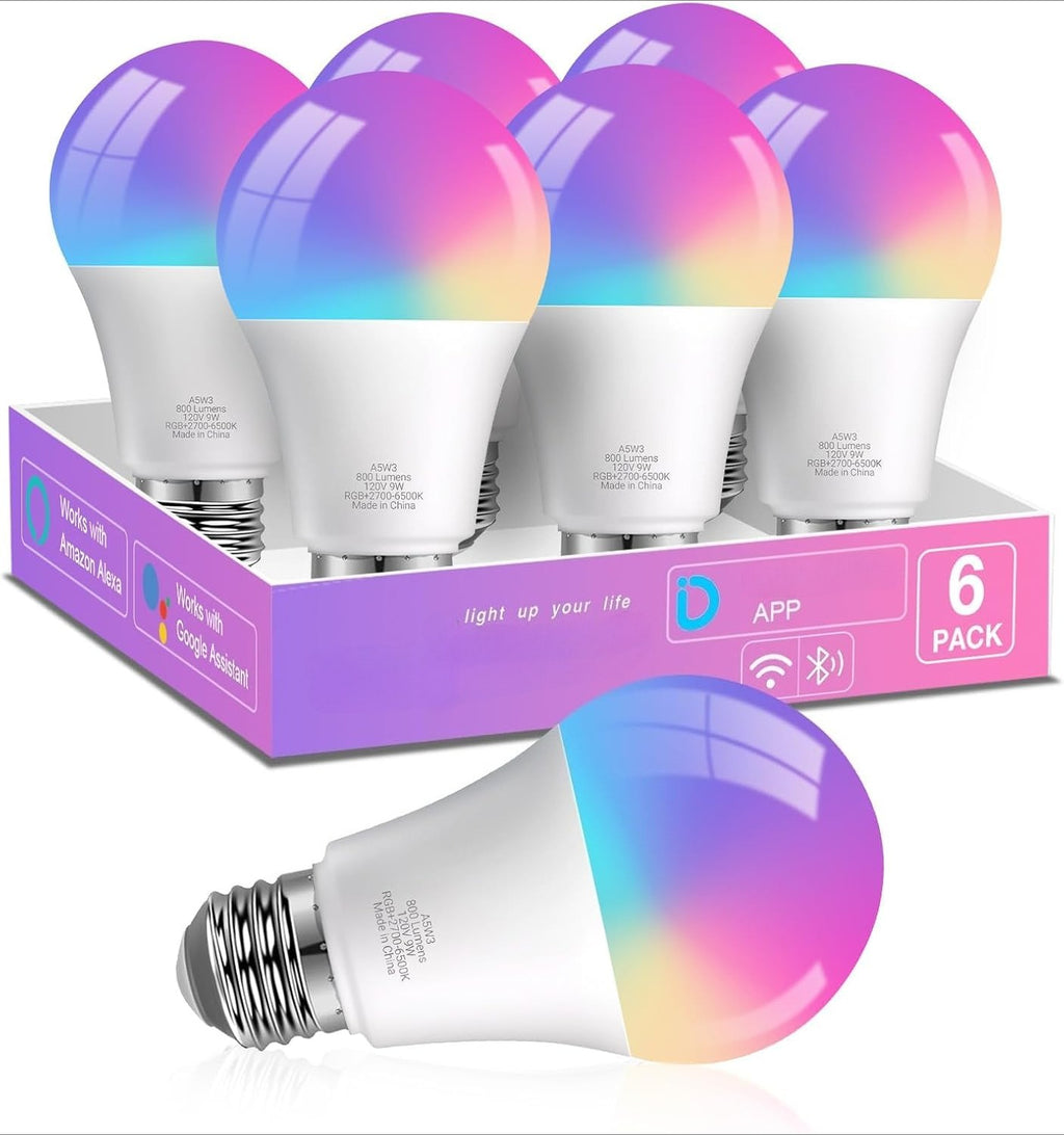 Alexa Google Home Smart LED Bulbs