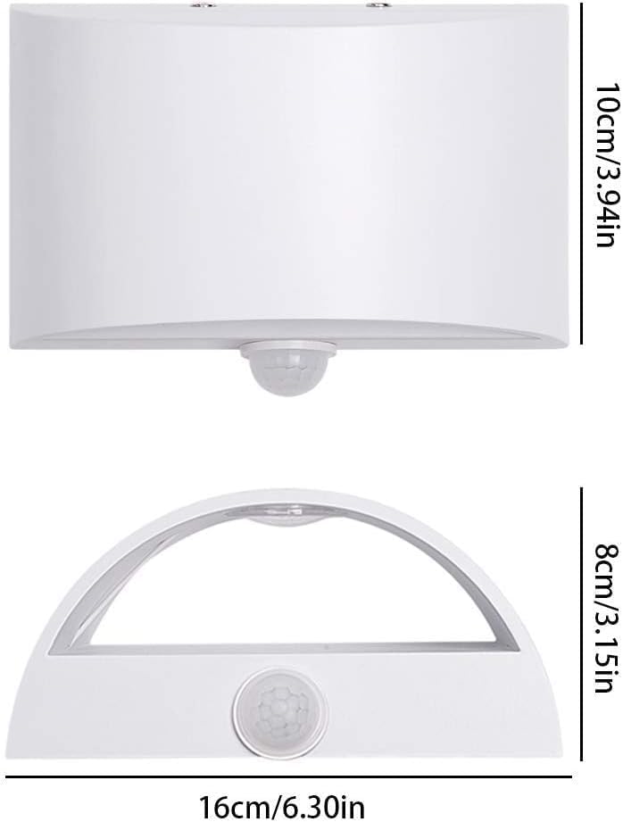 Hardwired Motion‑Sensor LED Wall Sconce