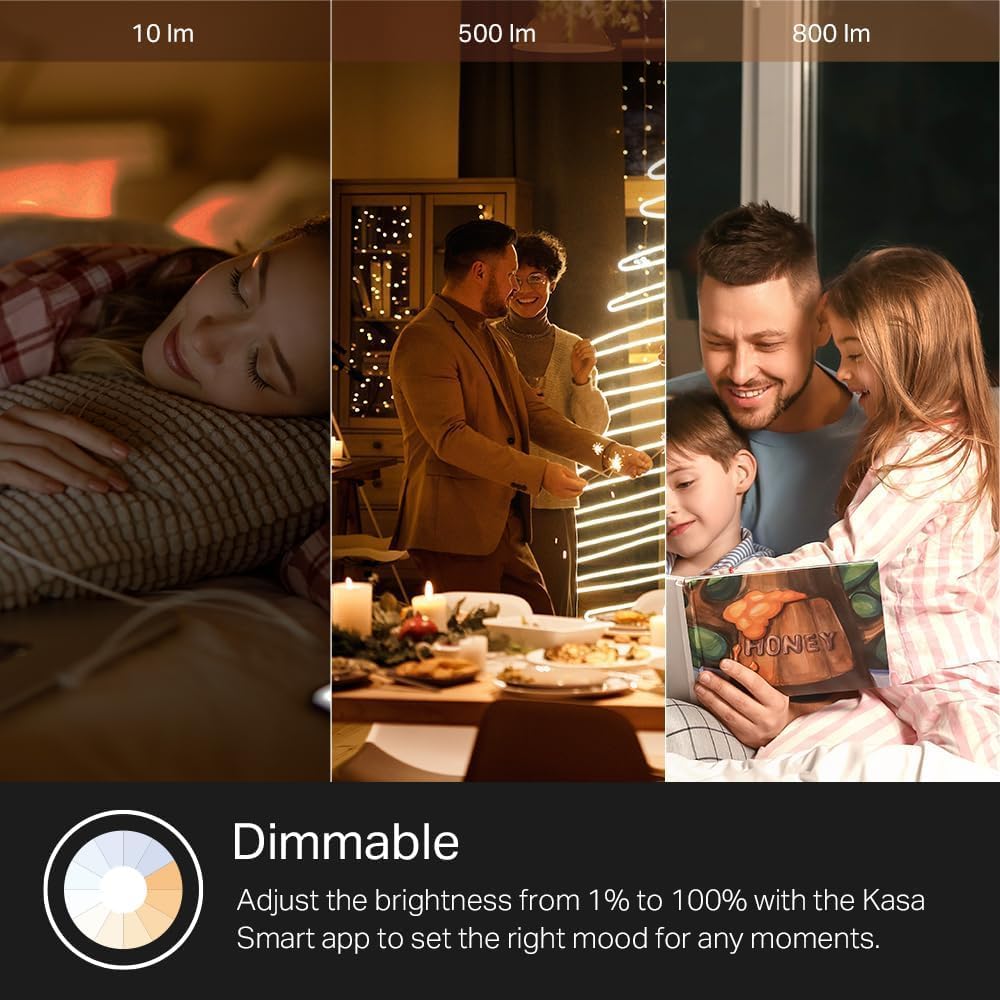 Wi‑Fi Multicolor Dimmable Smart Bulb