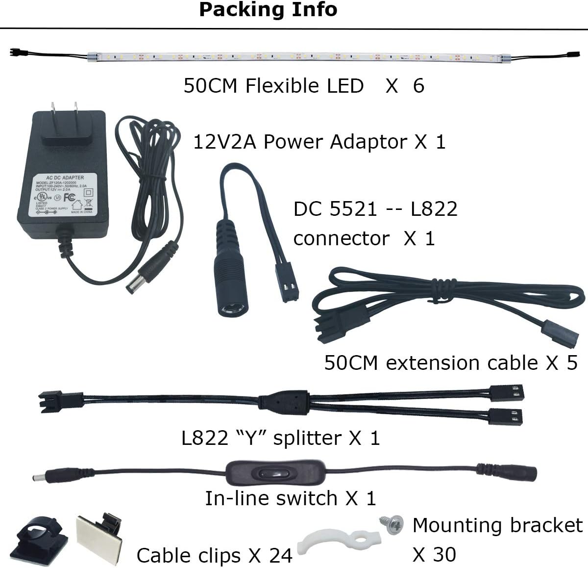 Flexible LED Under Cabinet Light Strips