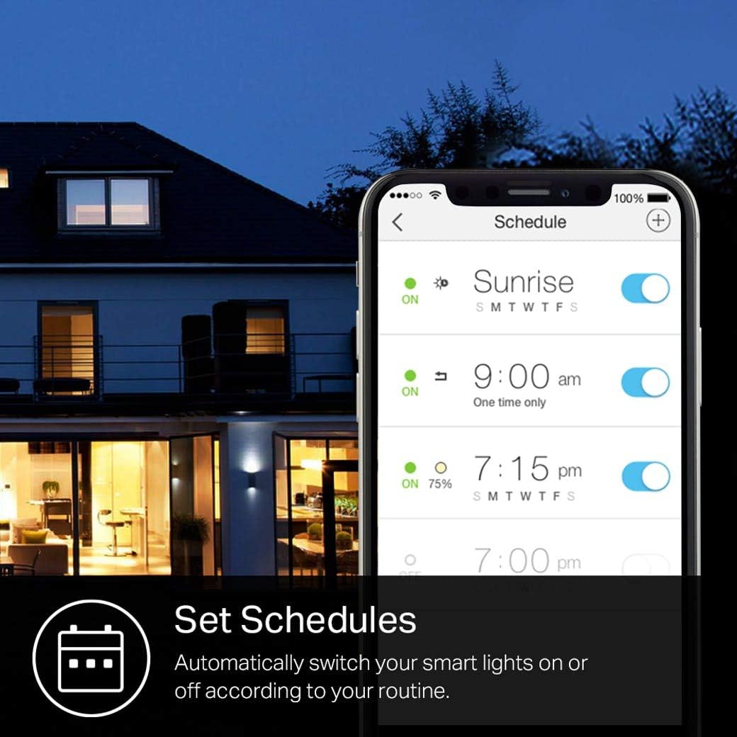 WiFi Dimmable A19 Smart LED Bulbs