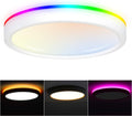 RGB CCT Alexa‑Compatible Flush‑Mount Ceiling Light