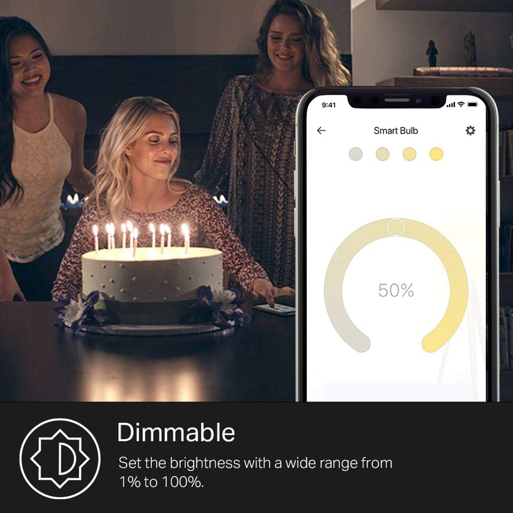 WiFi Dimmable A19 Smart LED Bulbs
