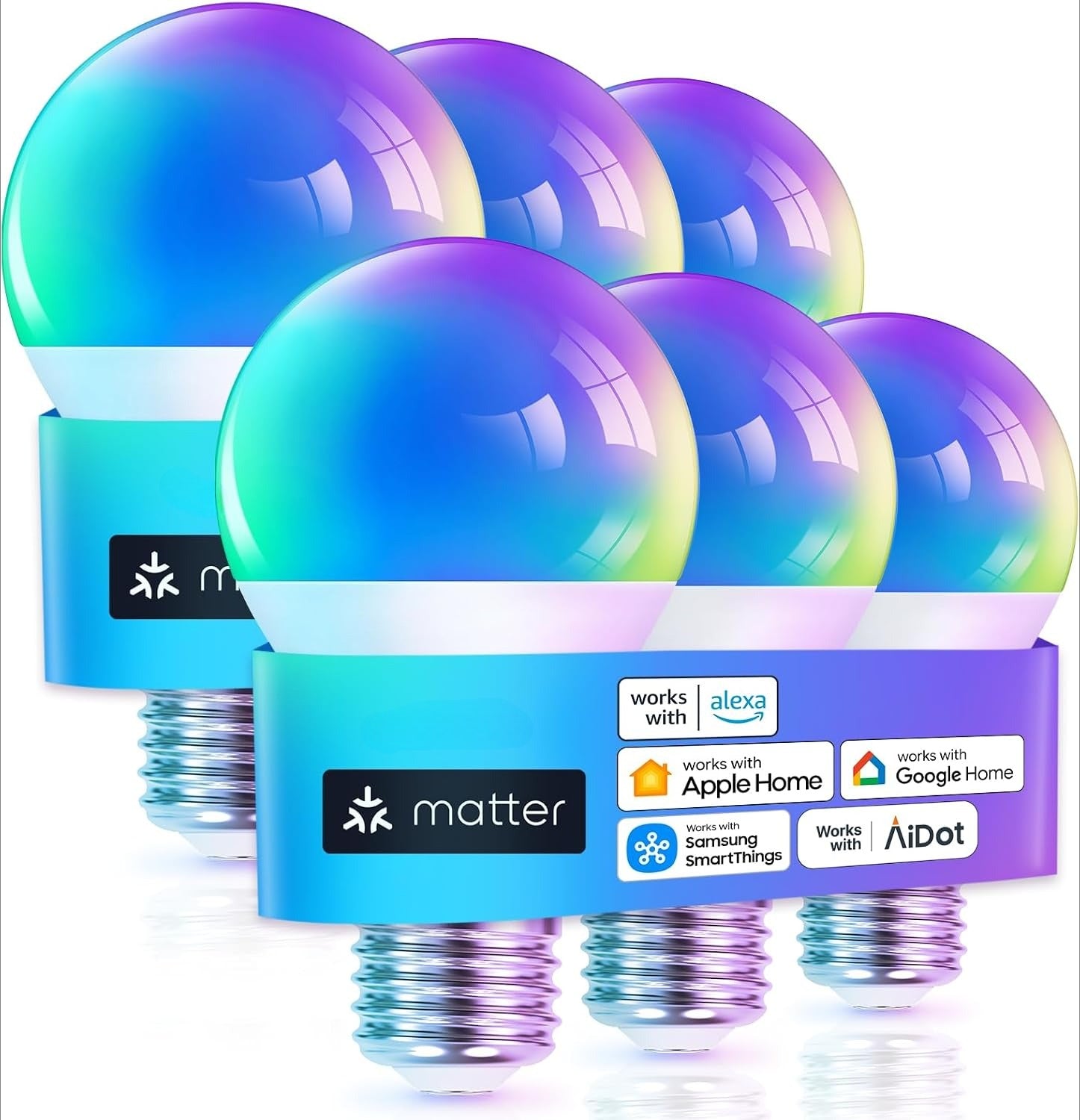 Matter Multi‑Platform Smart LED Bulbs