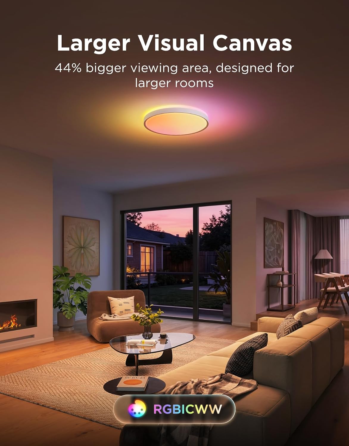 RGBIC Pro Tunable Smart Ceiling Light