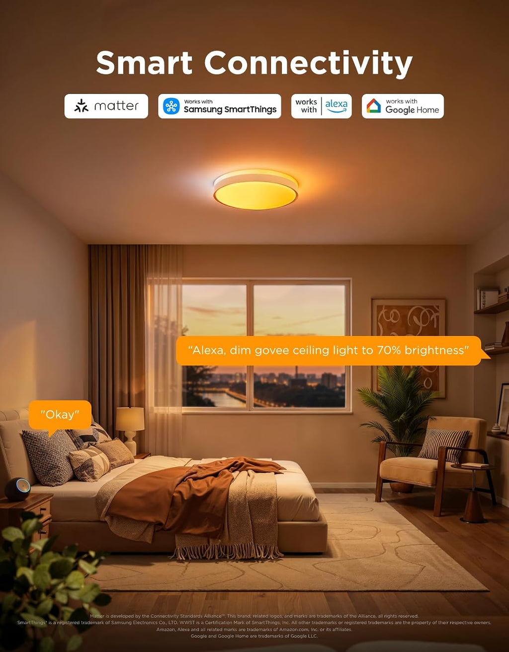 RGBIC Pro Tunable Smart Ceiling Light