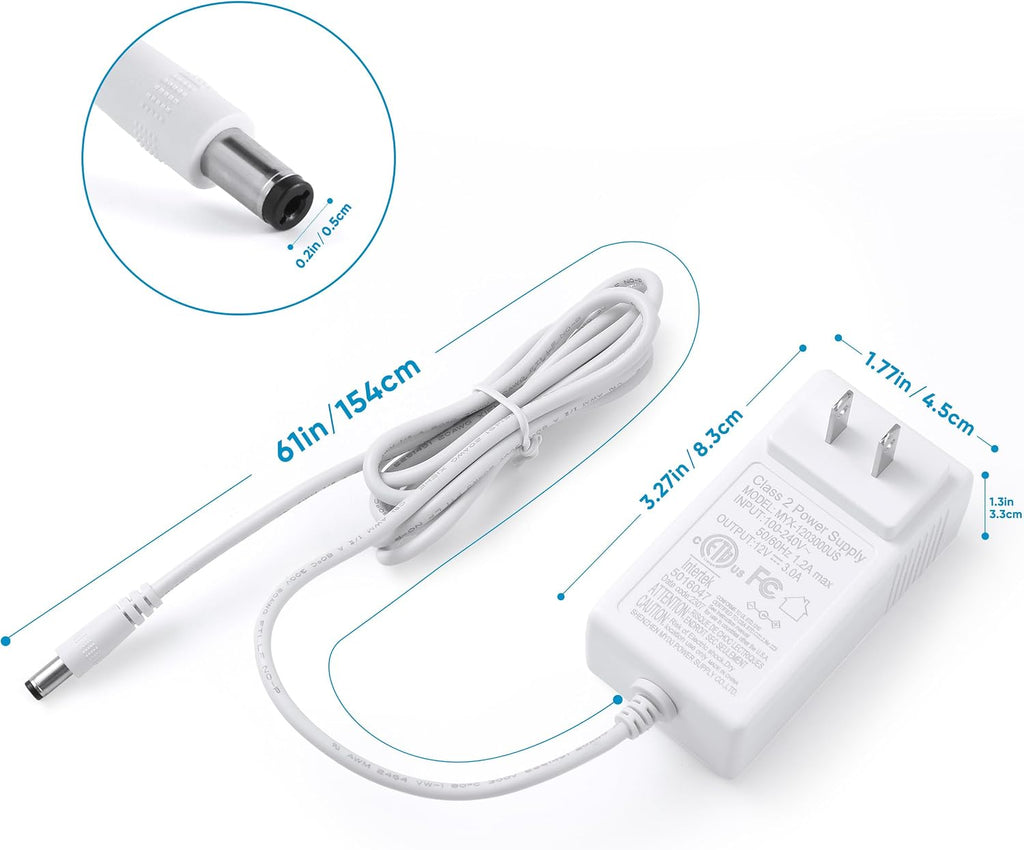 Plug‑in Dimmable LED Under Cabinet Lights