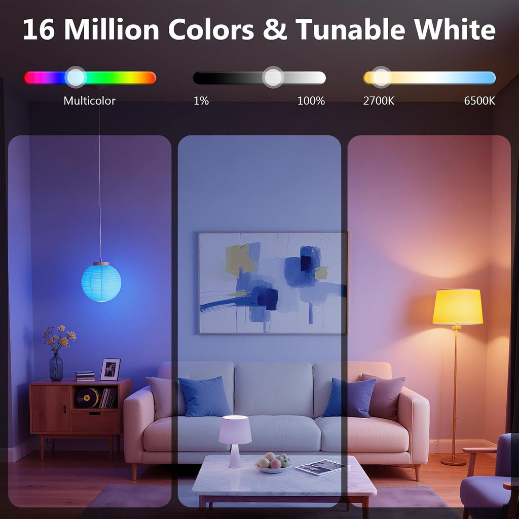 Alexa Google Home Smart LED Bulbs