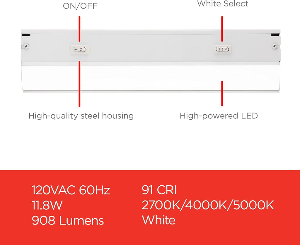 Hardwired Dimmable Under Cabinet Light