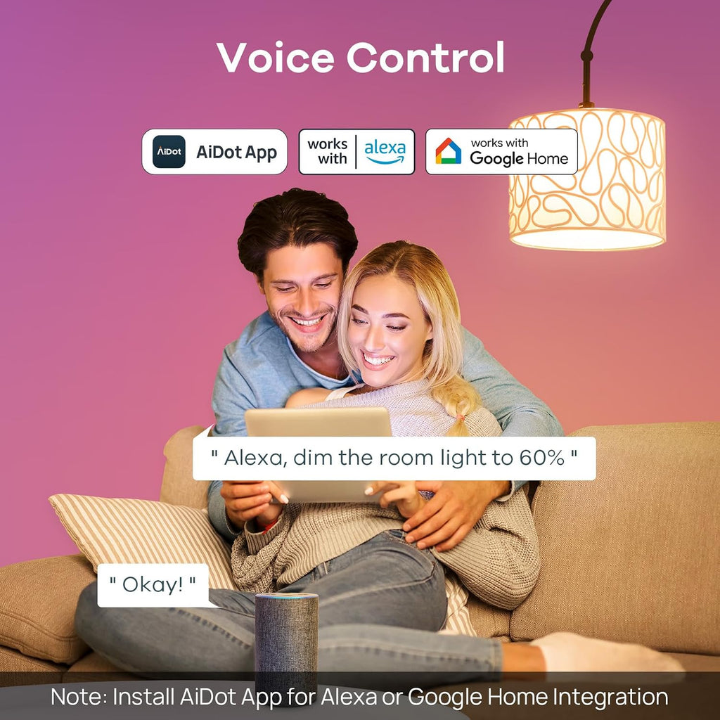 Alexa Google Home Smart LED Bulbs