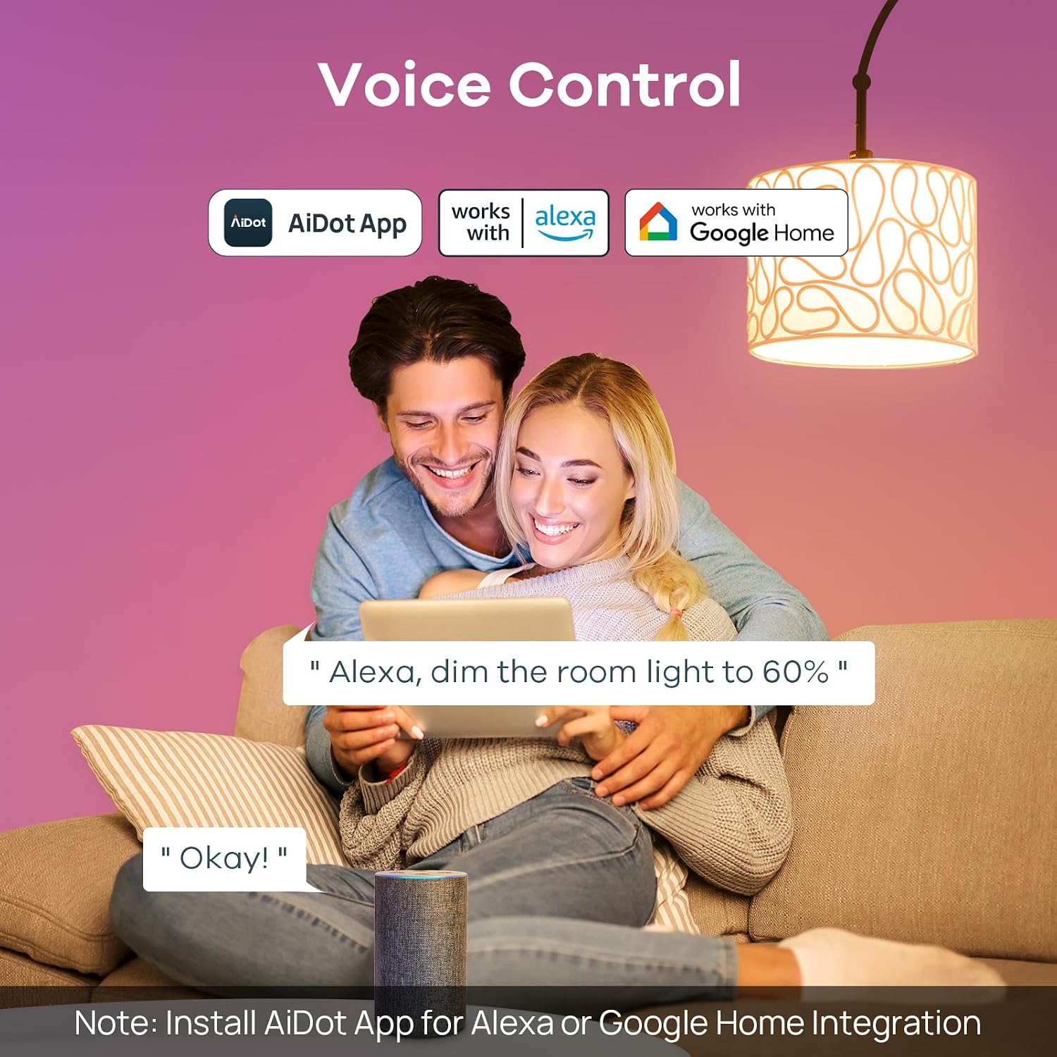 Alexa Google Home Smart LED Bulbs