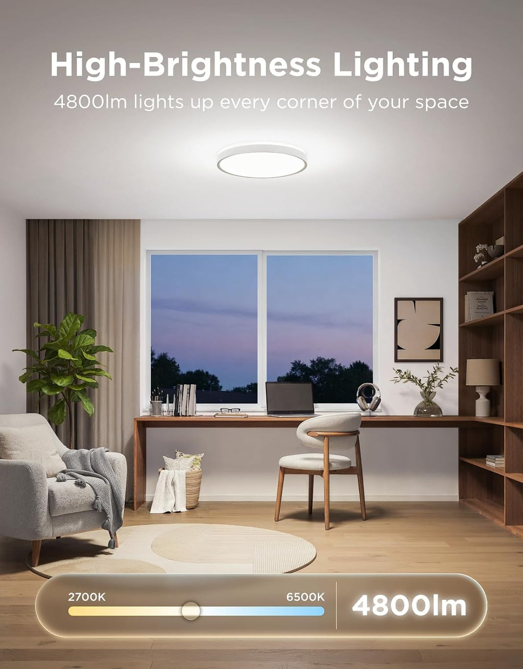 RGBIC Pro Tunable Smart Ceiling Light