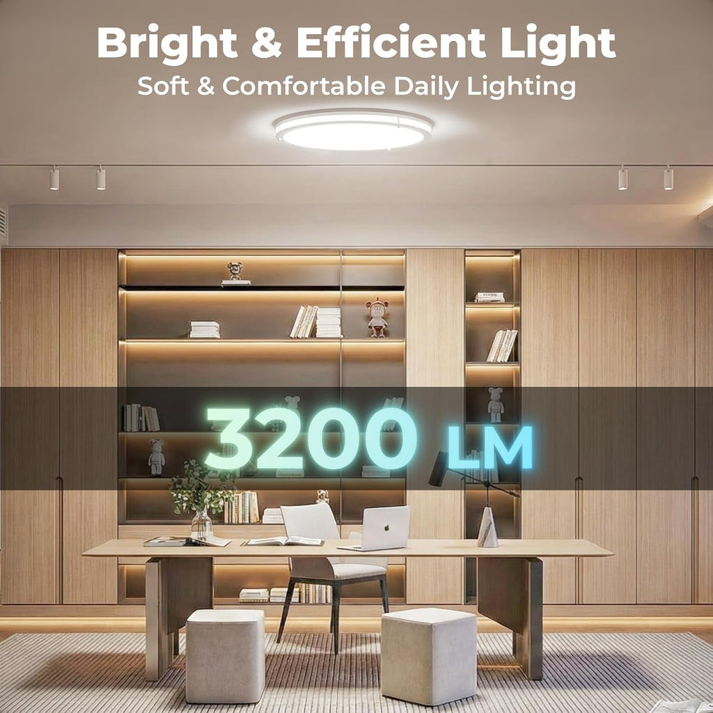 RGBCW Alexa Google Smart Ceiling Light