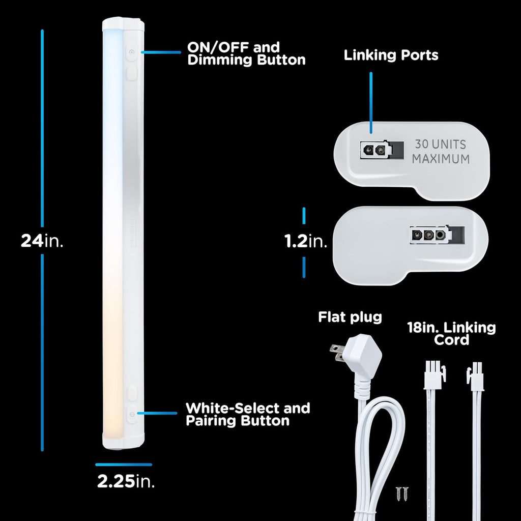 Plug‑in CCT LED Under Cabinet Light