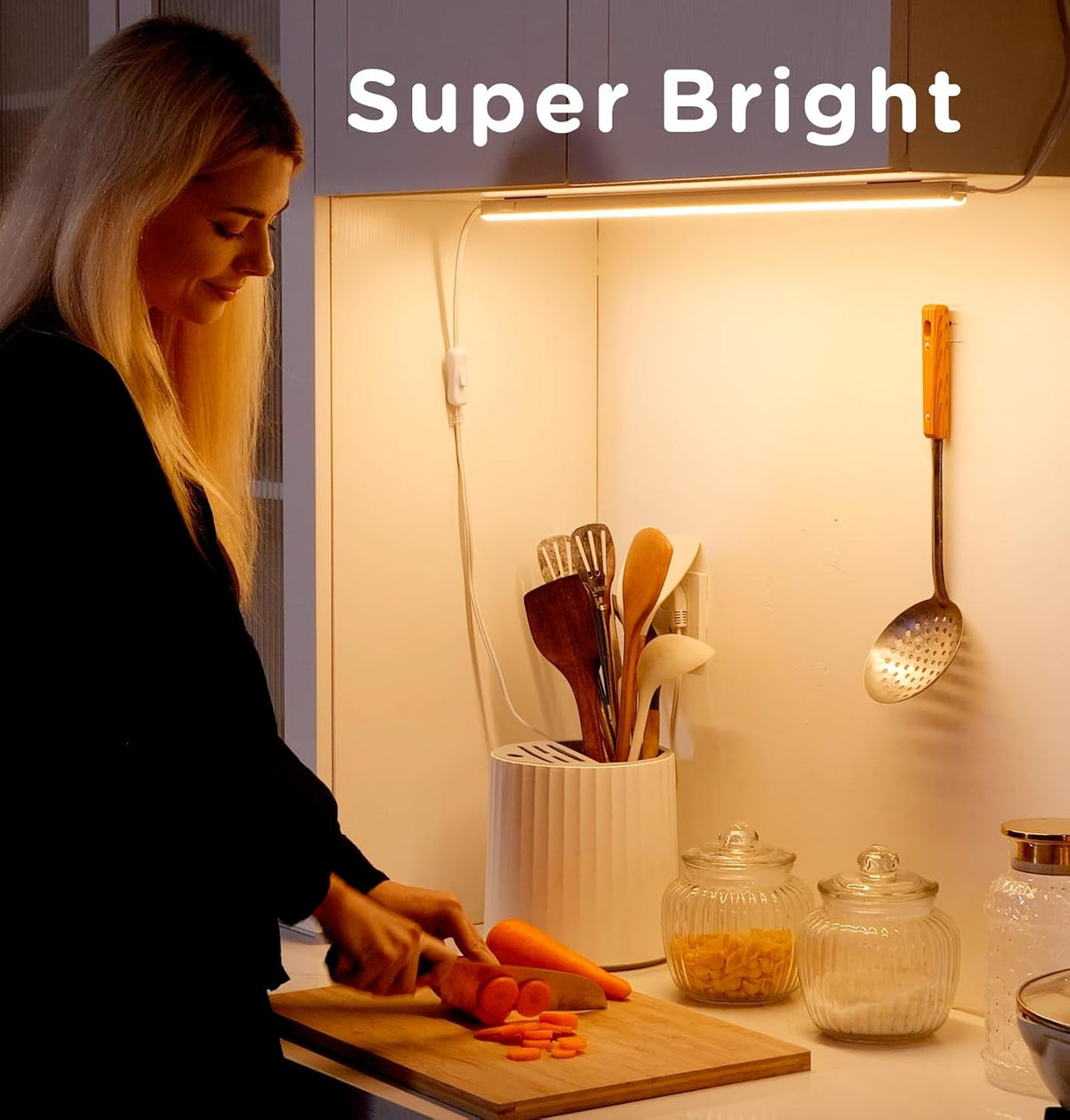 Plug‑in CCT LED Under Cabinet Lights