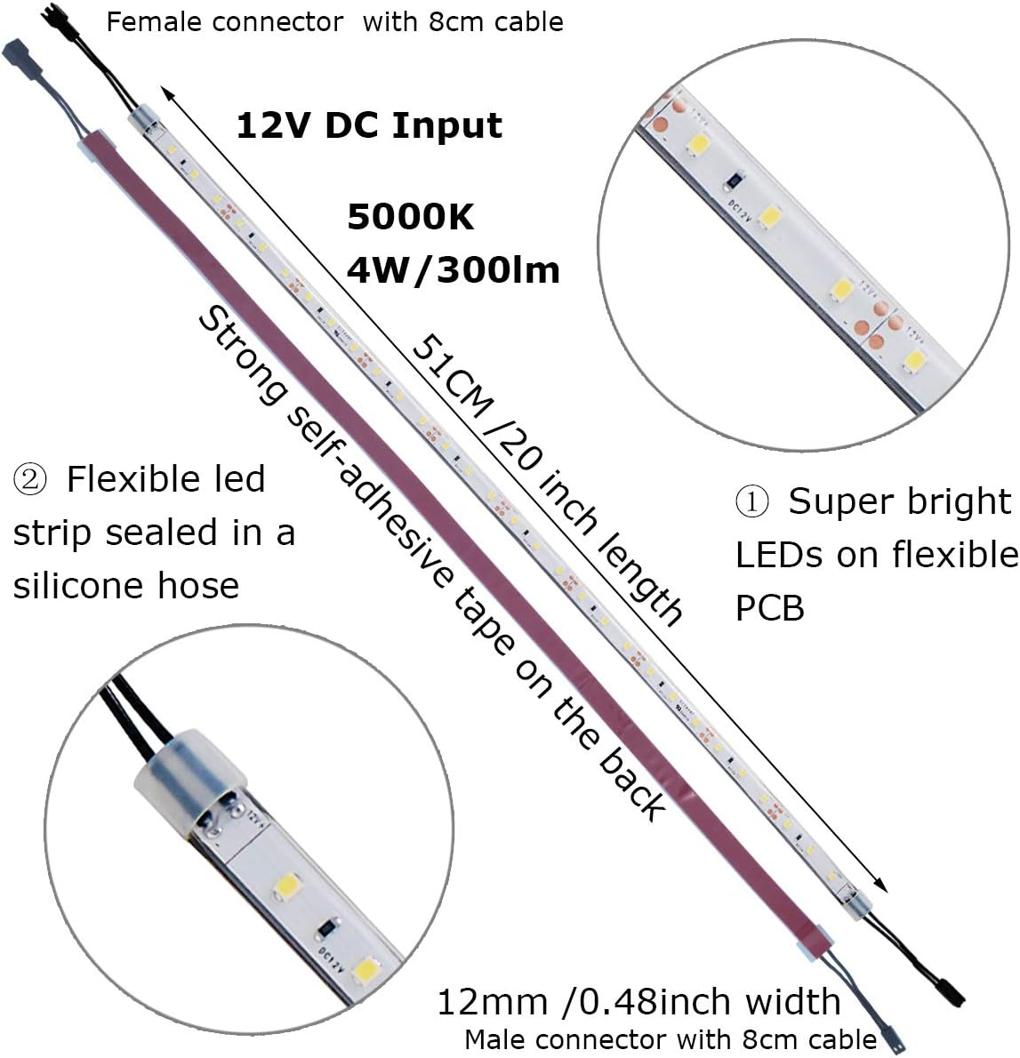 Flexible LED Under Cabinet Light Strips