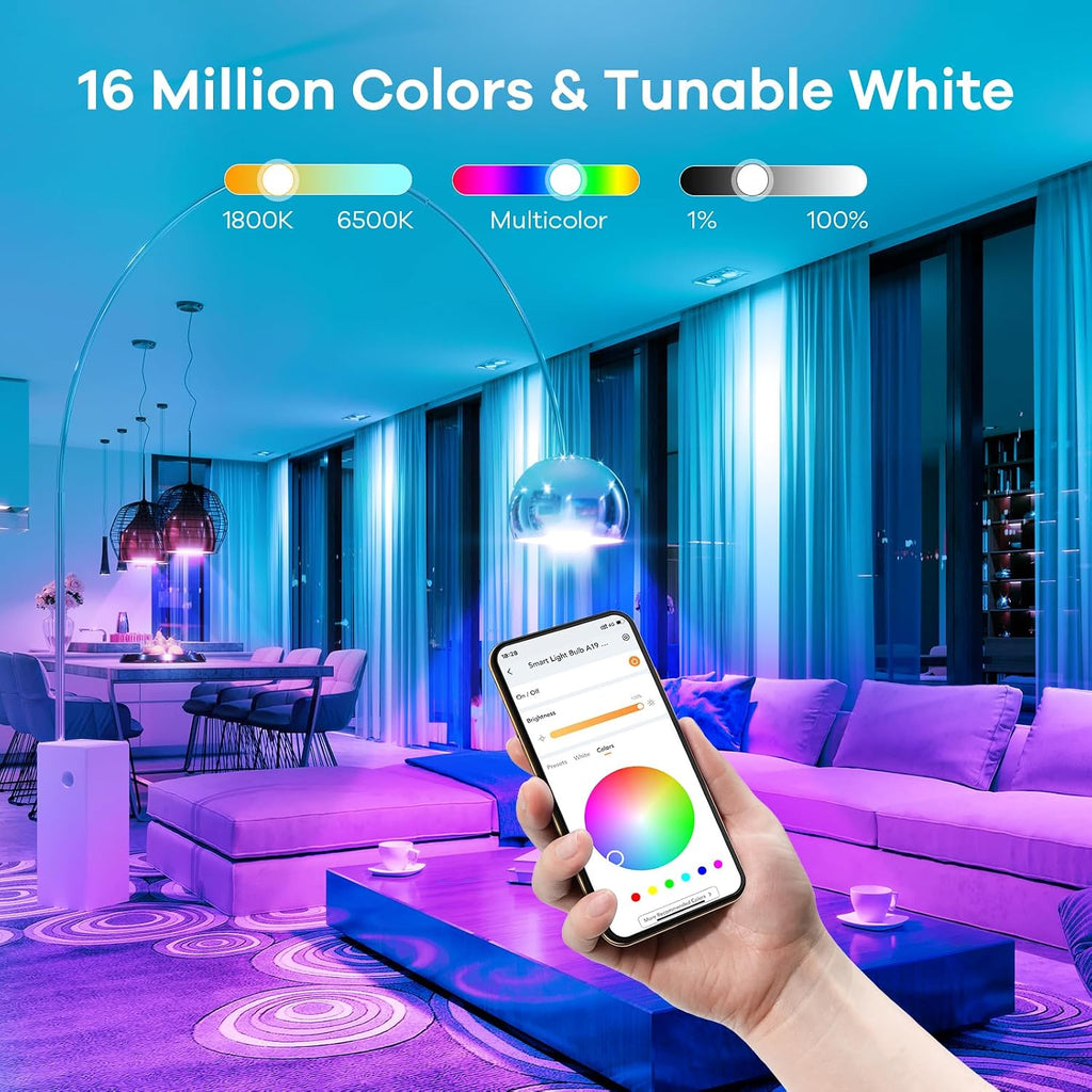 Alexa Google Home Smart LED Bulbs