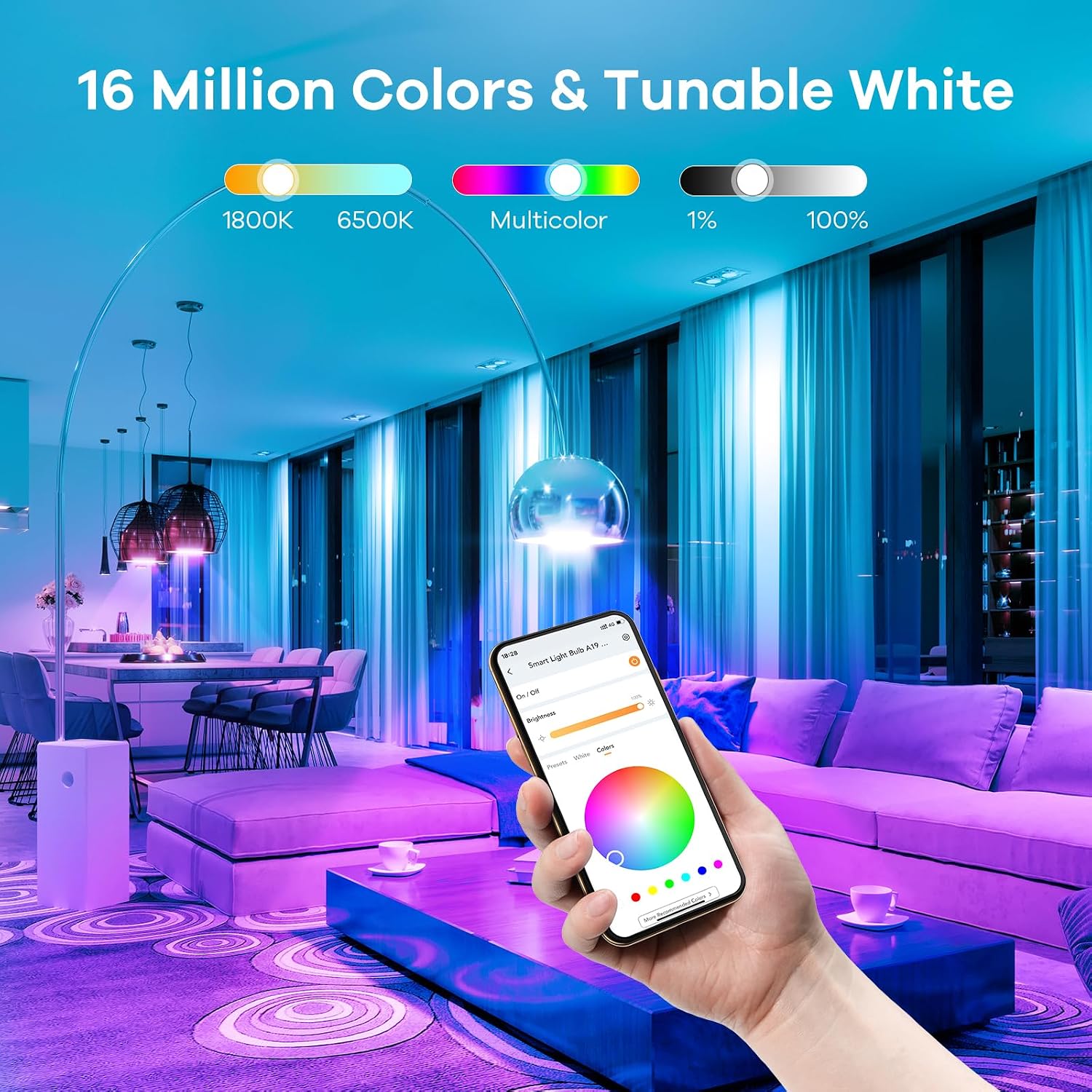 Alexa Google Home Smart LED Bulbs
