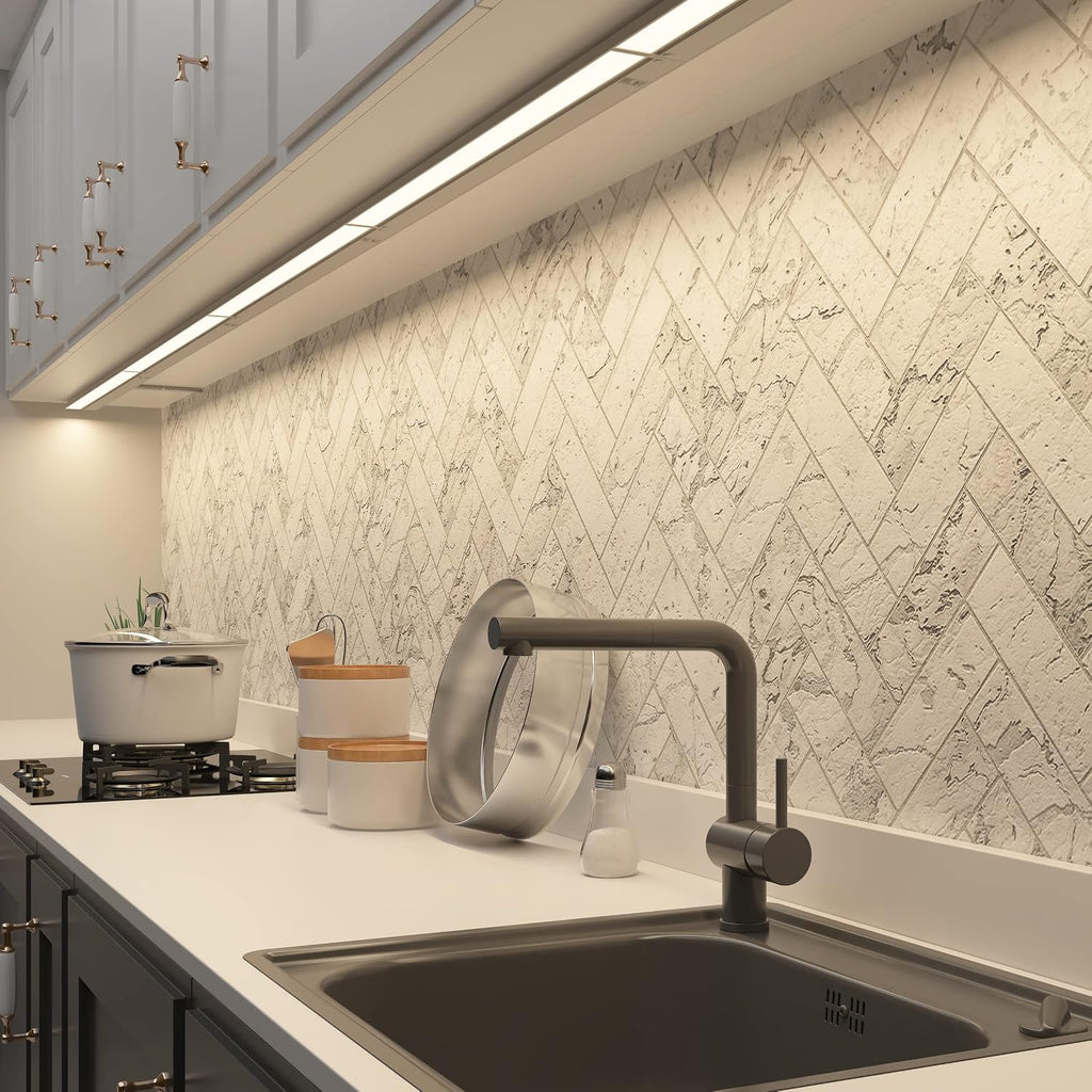 Hardwired 3‑CCT LED Under Cabinet Light