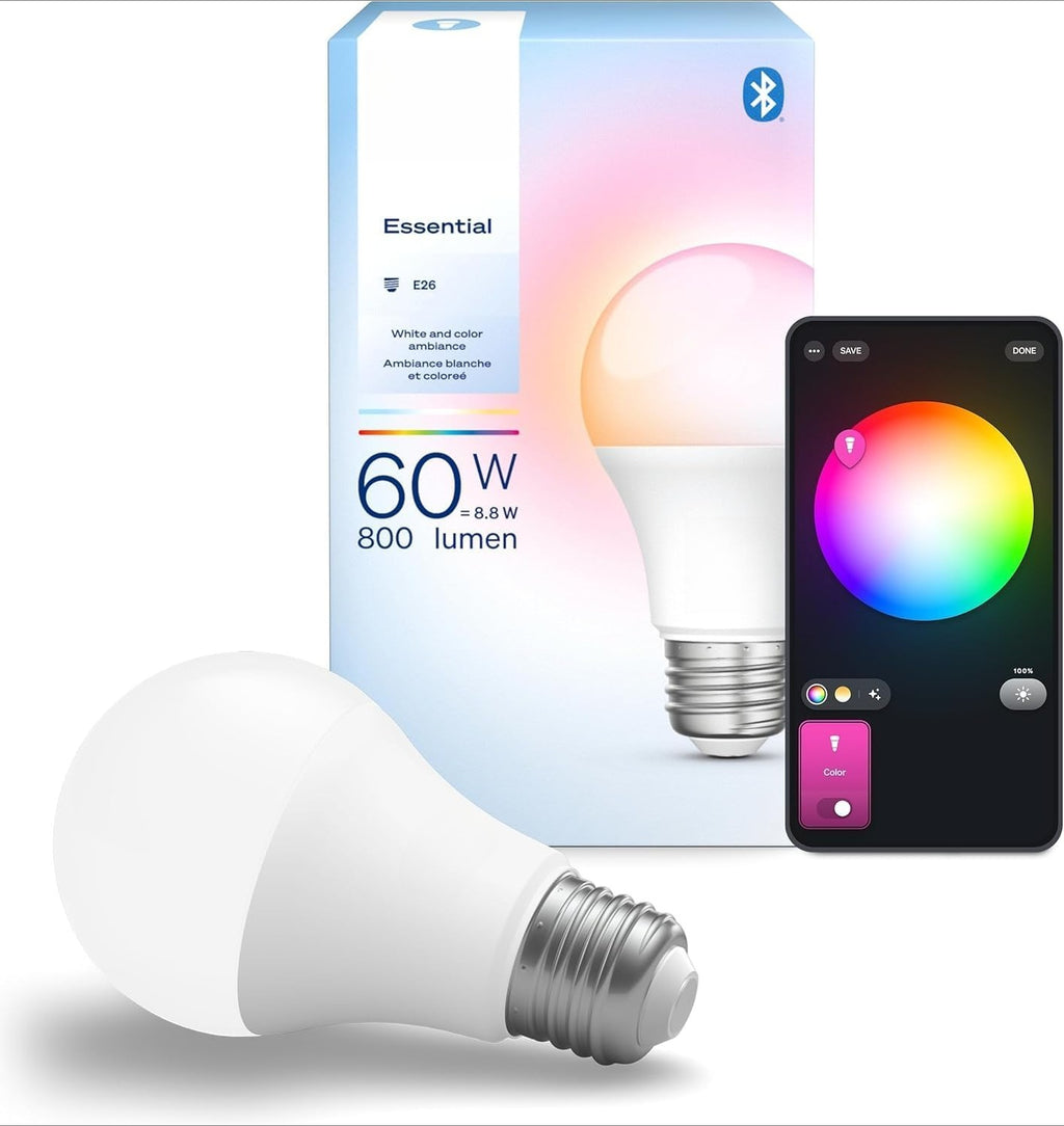 Color‑Ambiance Dimmable Smart LED Bulb