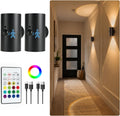 Rechargeable Wireless Motion‑Sensor Wall Sconce